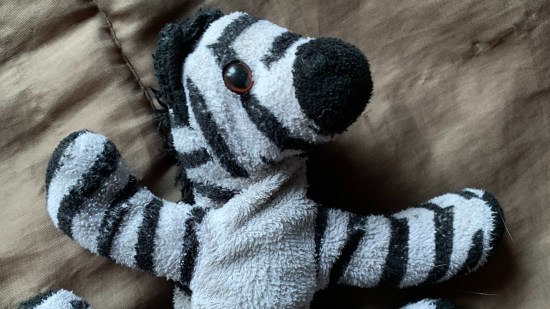 La historia de la cebra de peluche que no aparecía con la que cualquier padre se sentirá identificado