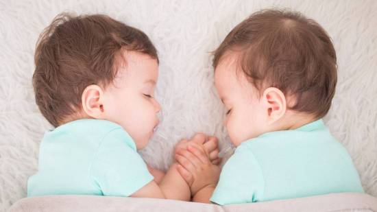 bebés gemelos