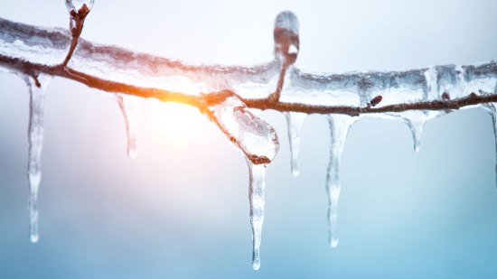 carámbano de hielo