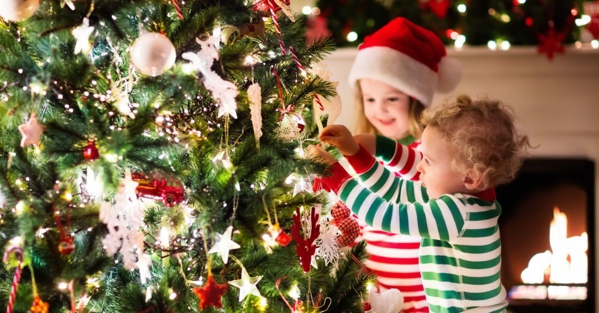 Árboles de Navidad diferentes para hacer con los niños