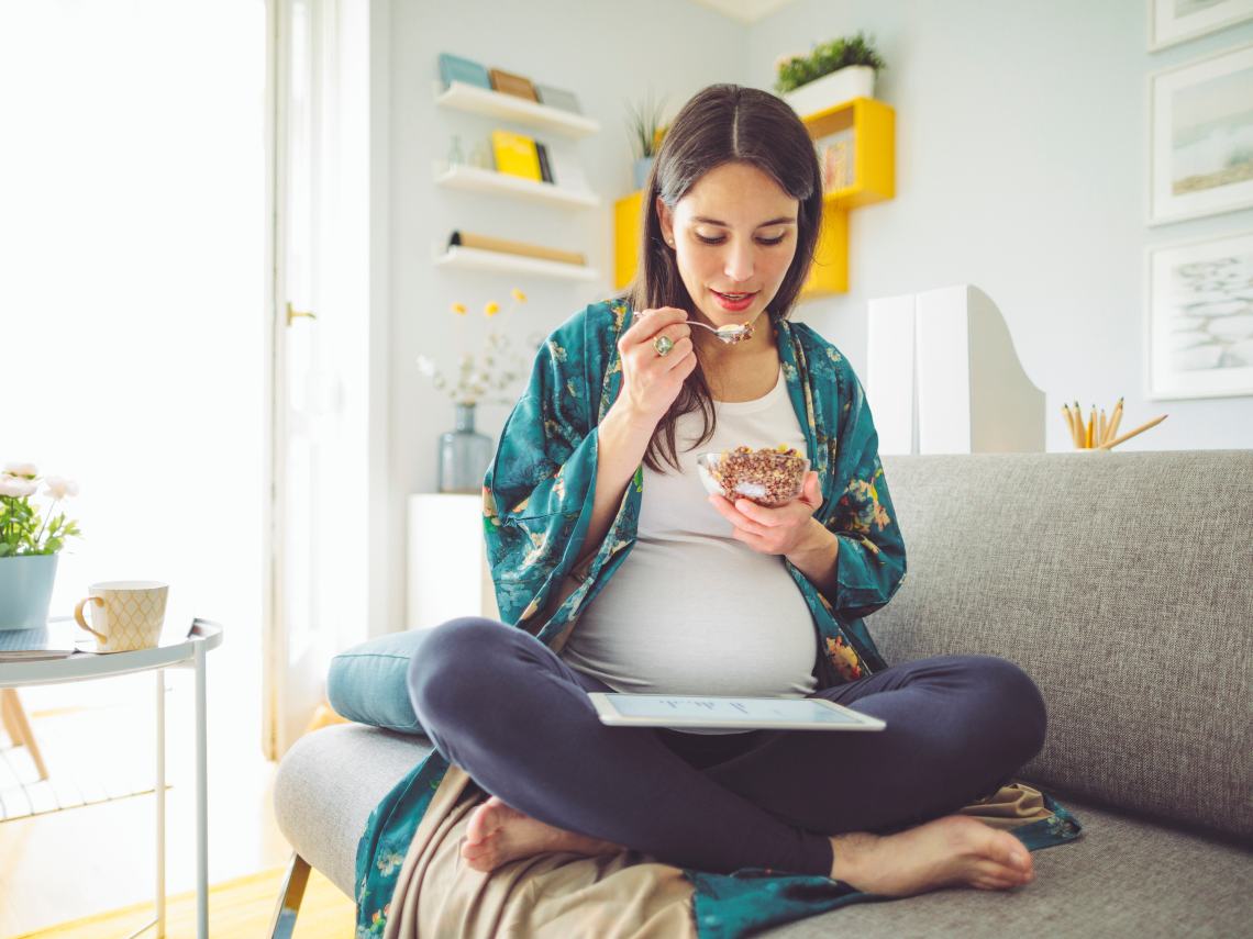 ¿Es posible comer más cuando se está embarazada?