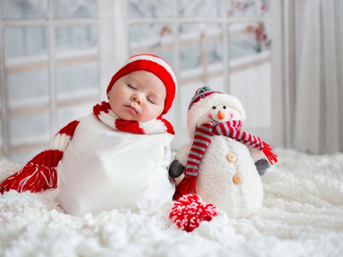 Nombres para bebés inspirados en la Navidad cortos y bonitos