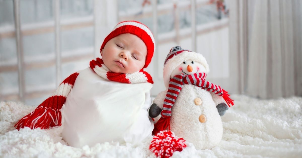 Nombres para bebés inspirados en la Navidad cortos y bonitos