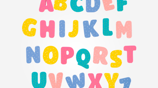 letras bañera