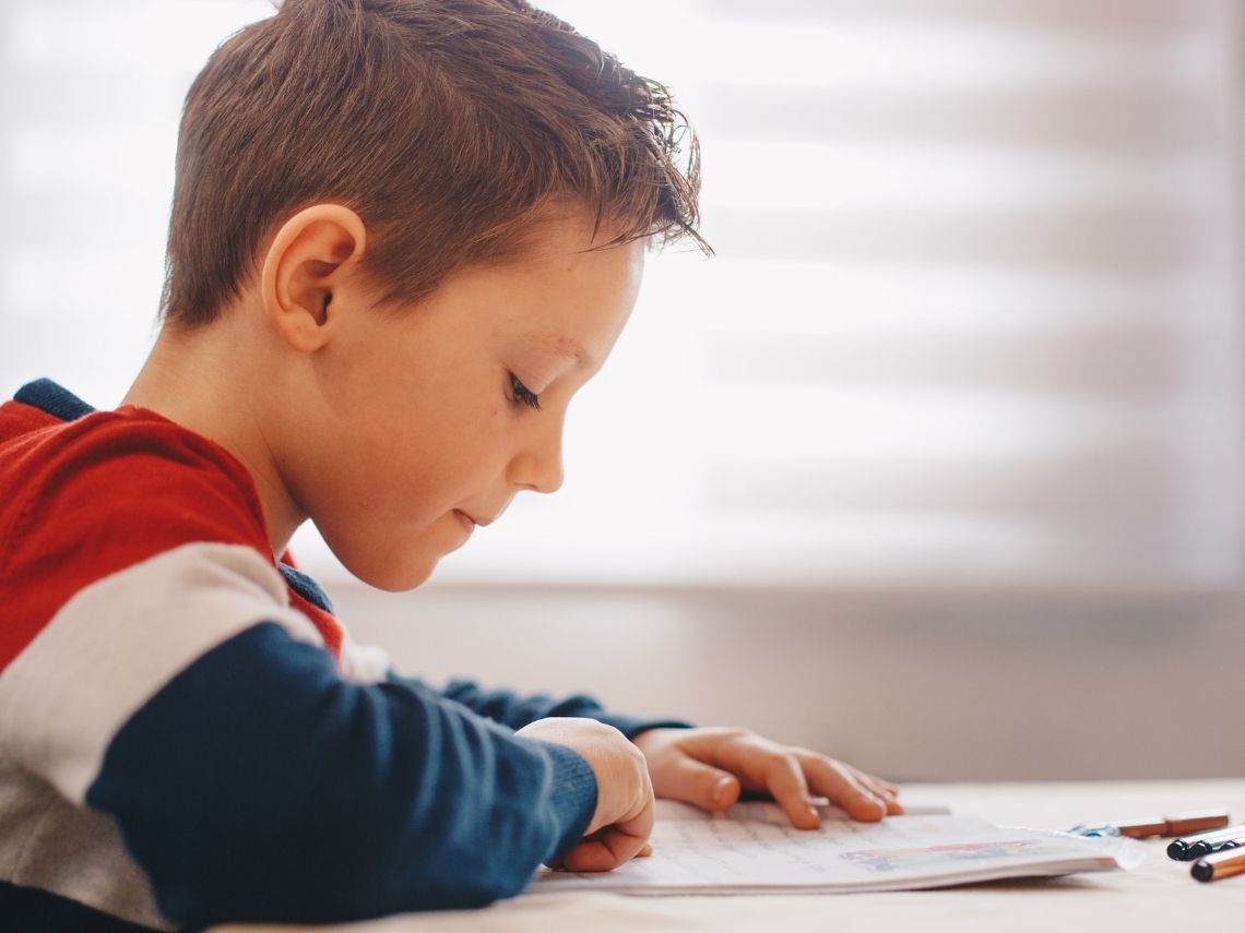 concentración infantil
