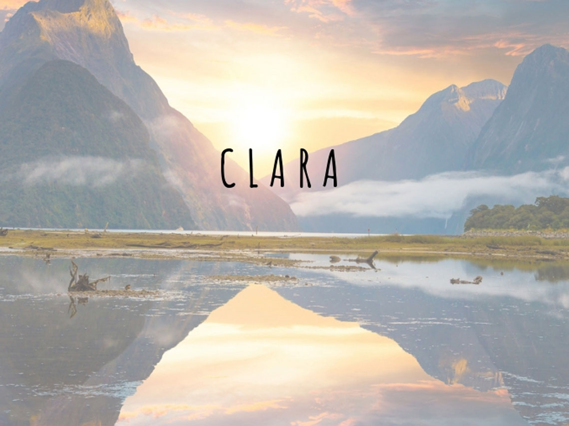 50 nombres para niñas guerreras que van a cambiar el mundo Clara