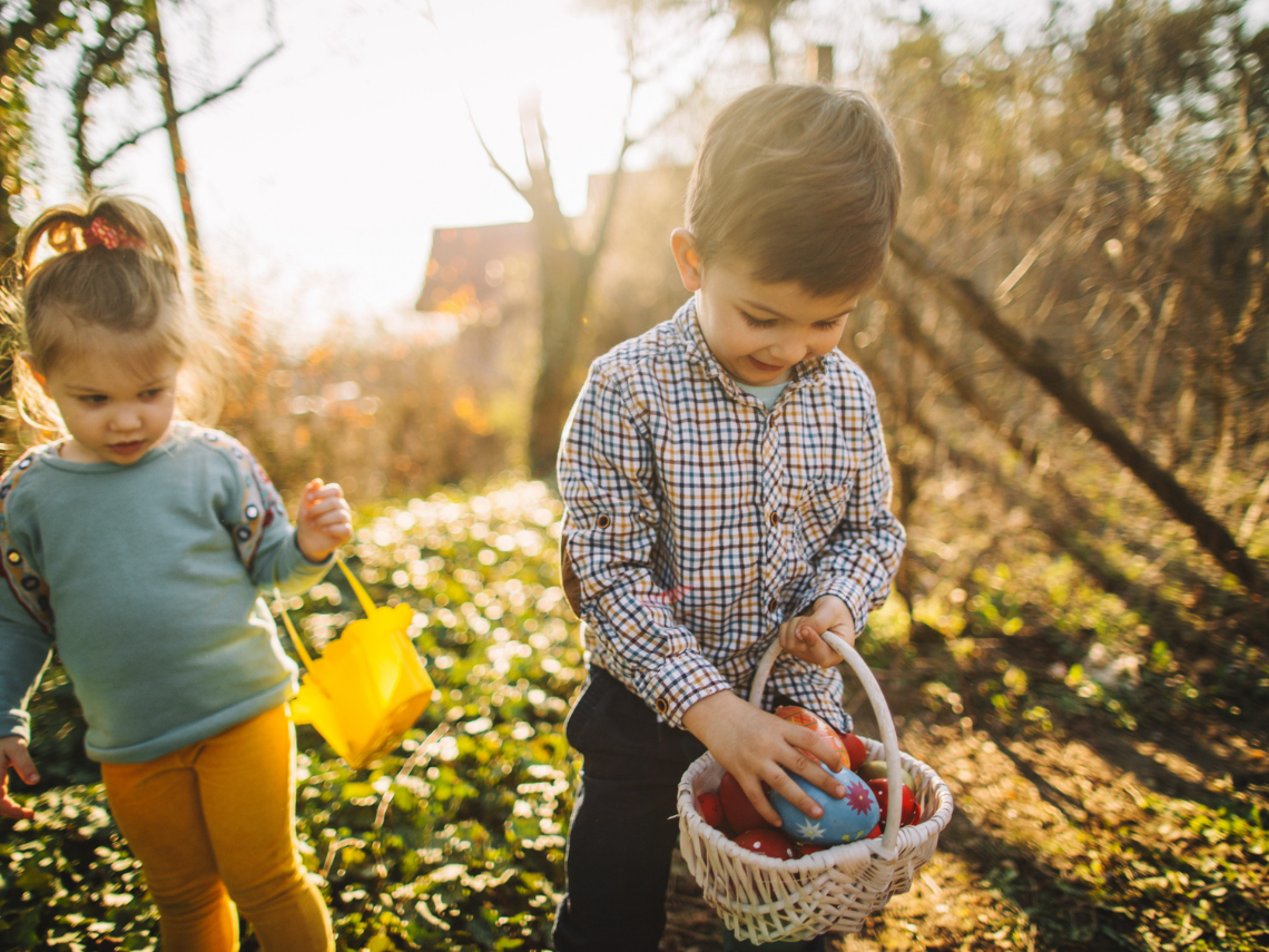 ¿Dónde esconder los huevos de Pascua? Ideas originales