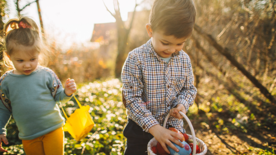 ¿Dónde esconder los huevos de Pascua? Ideas originales