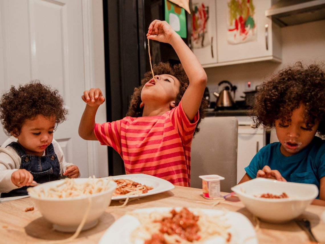 cenar niños
