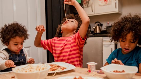 cenar niños