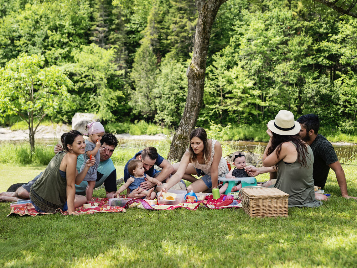 De picnic al aire libre