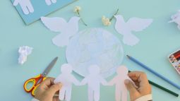 Manualidades infantiles para celebrar el Día de la Paz