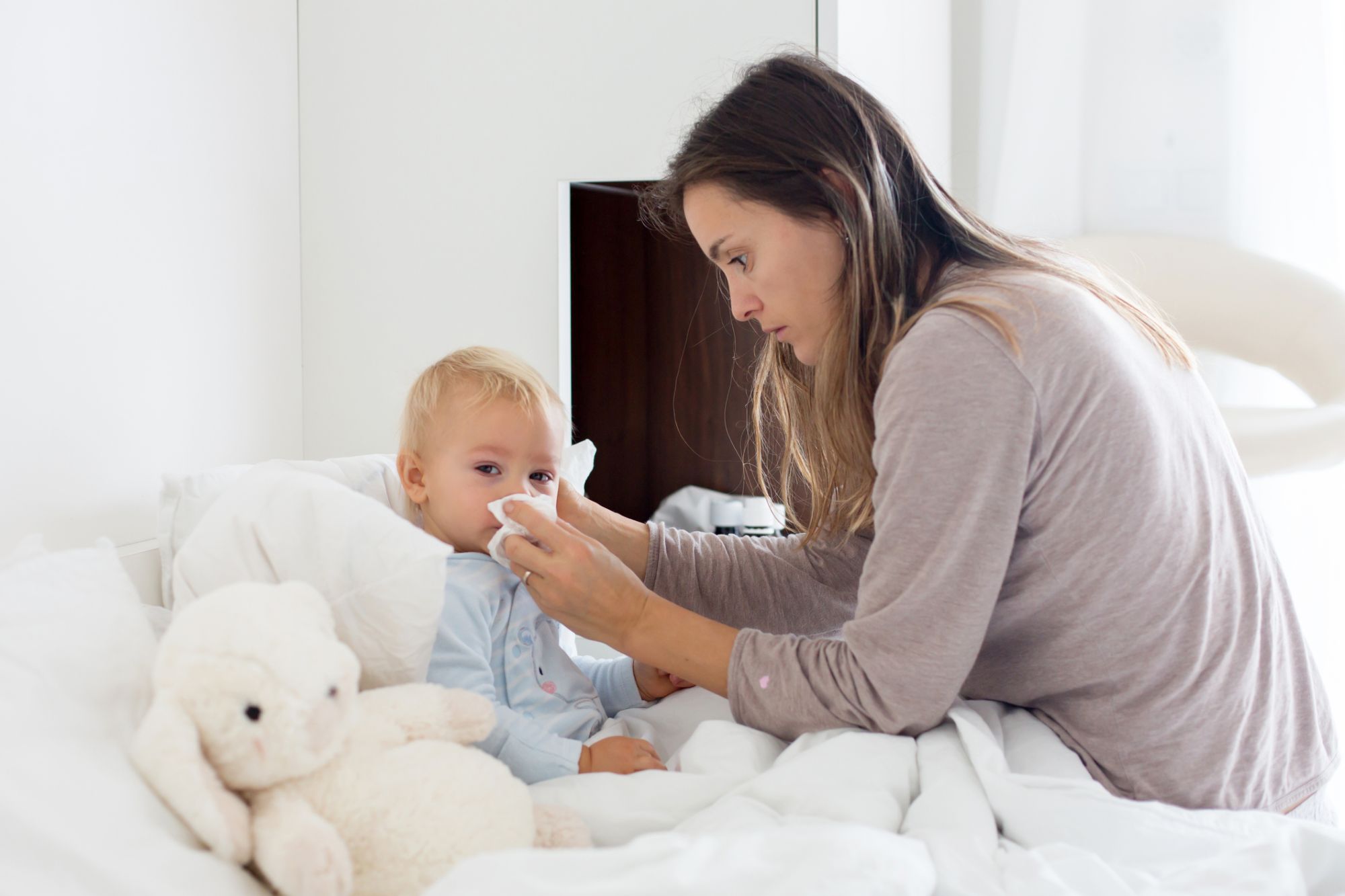 Bronquiolitis en bebés