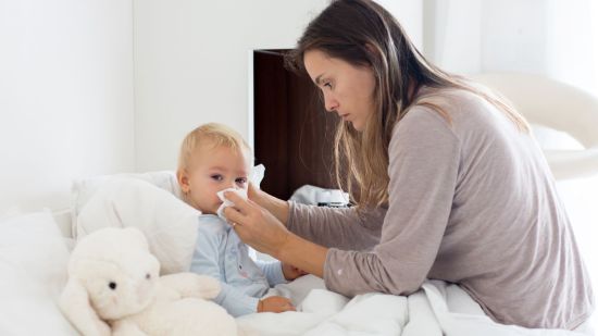 Bronquiolitis en bebés