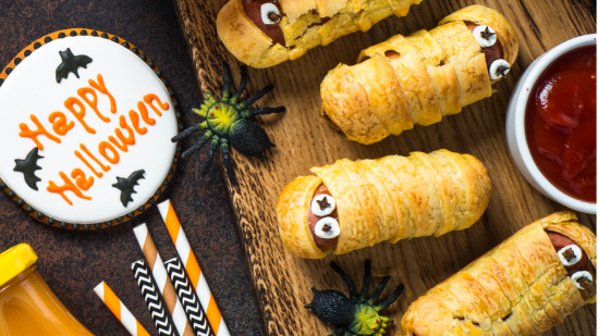 Salchichas Halloween