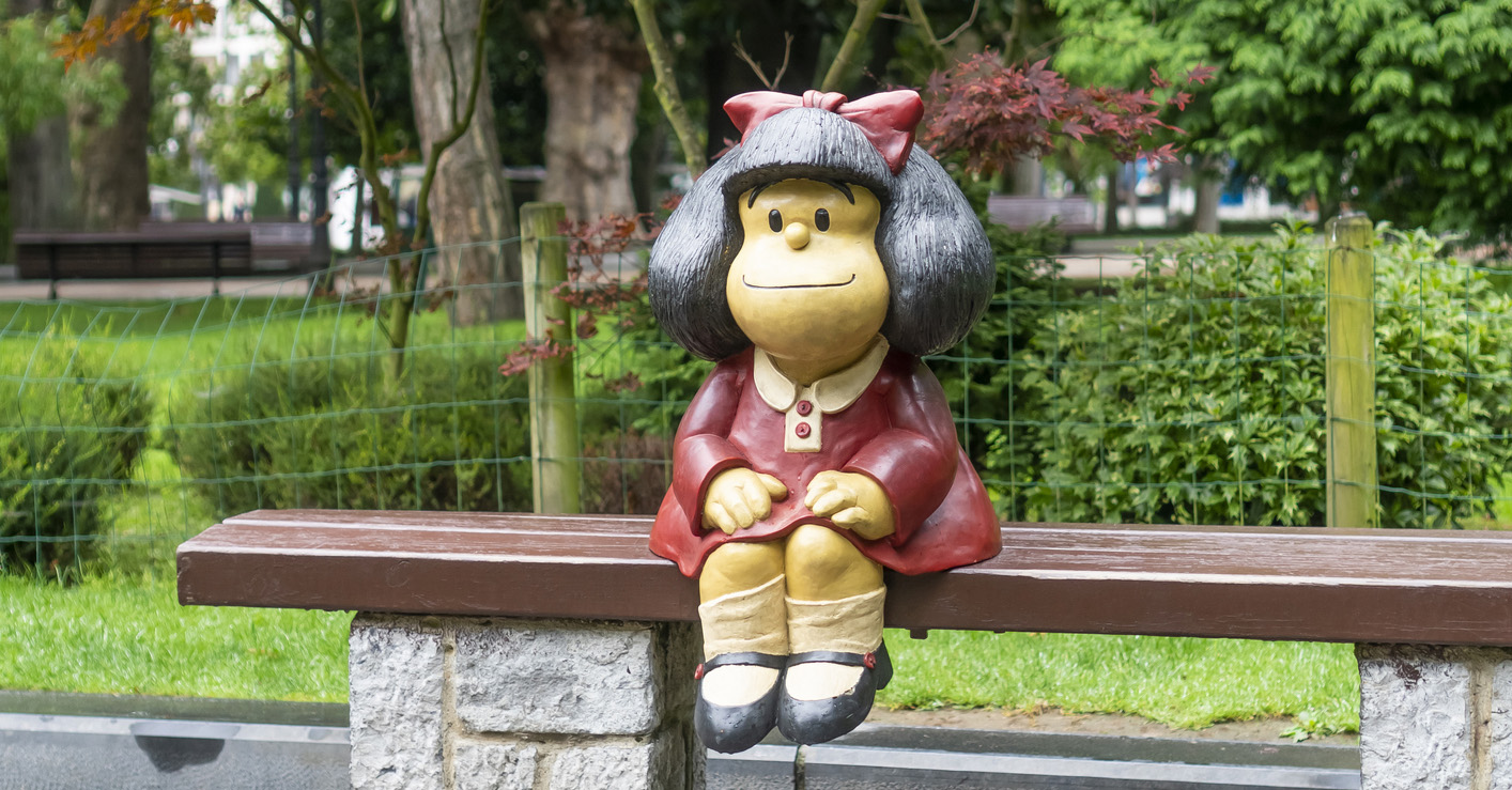 Mafalda: la filósofa que ama a los Beatles y odia la sopa