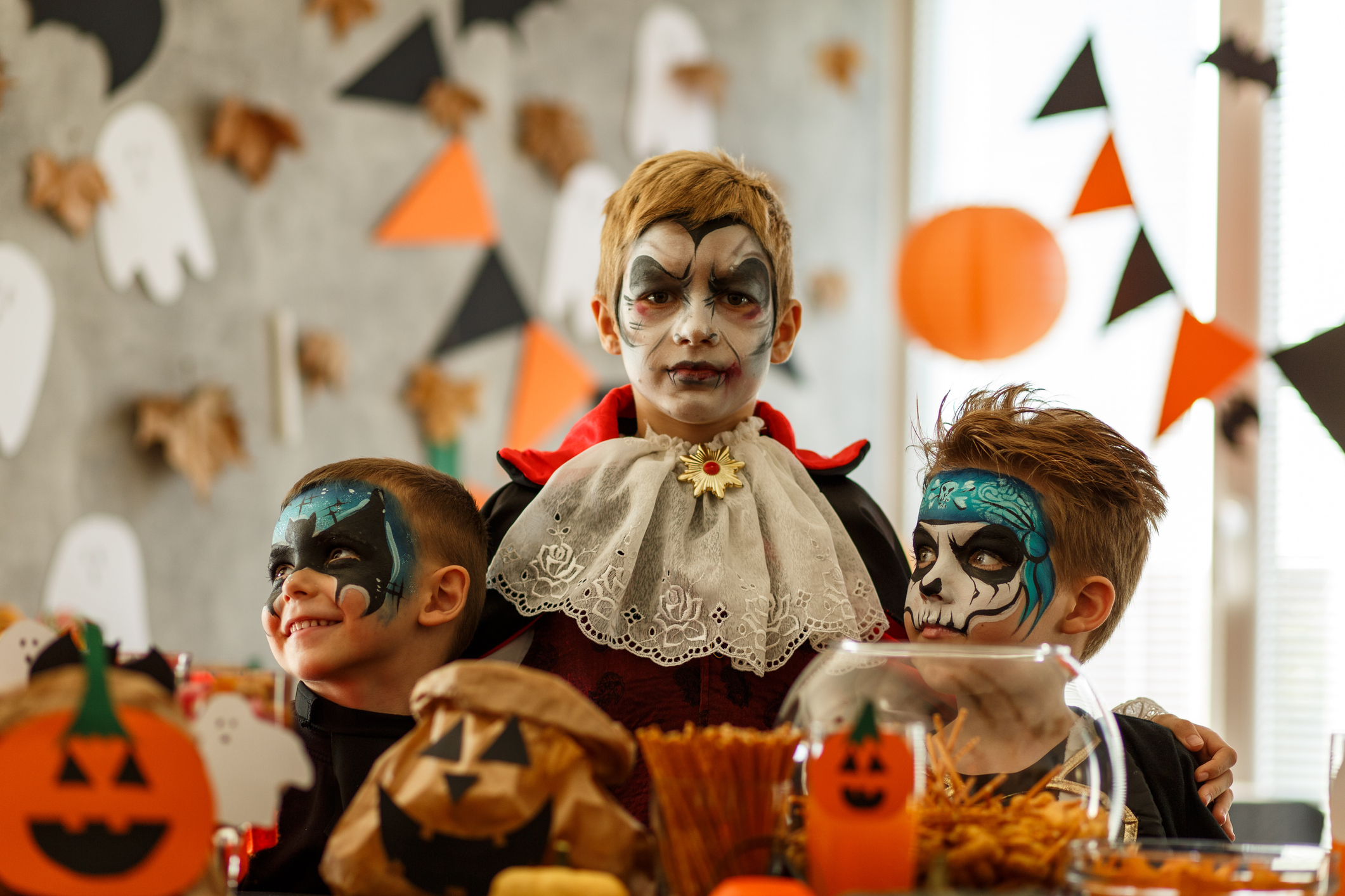 Riesgos disfraz halloween niños