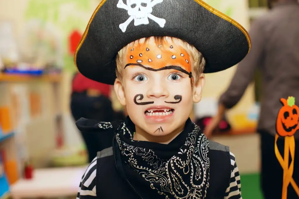 Maquillaje de pirata para niños - Blanca Campos