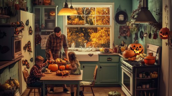 Cocinando por Halloween (foto: R.G.)