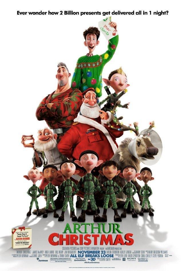 Arthur Christmas - Imagen: Coproducción Reino Unido-Estados Unidos; Aardman, Sony Pictures, Sony Pictures Animation