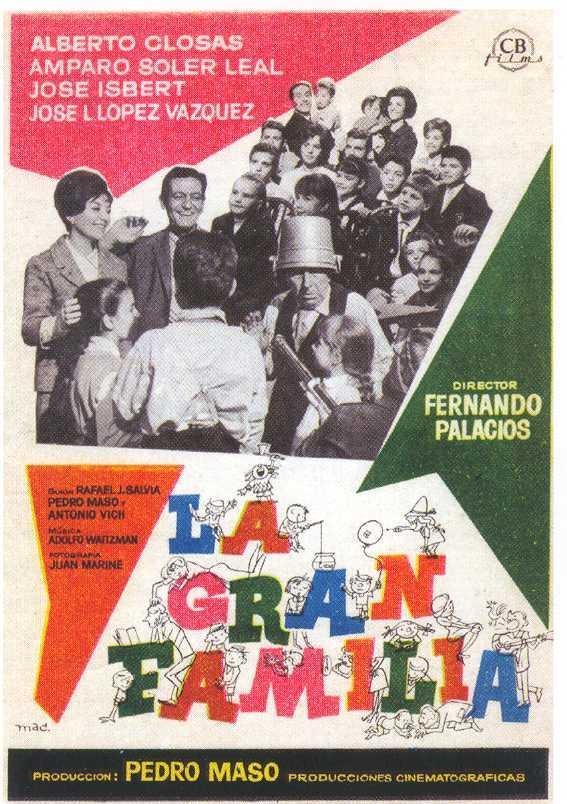 La gran familia - Imagen: Pedro Masó Producciones Cinematográficas