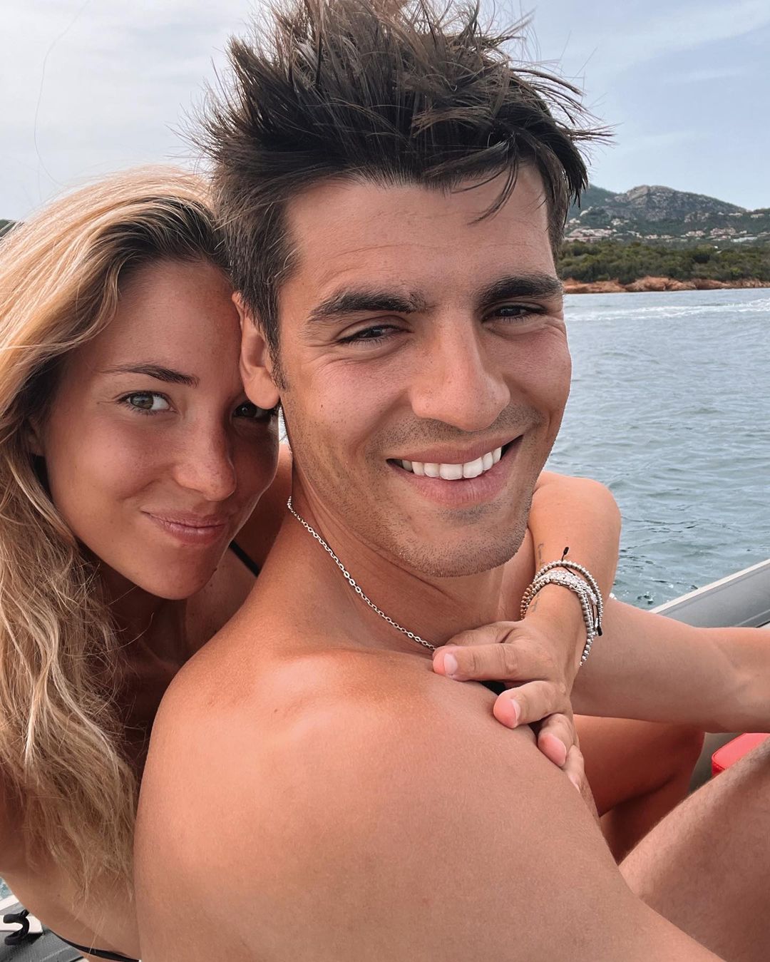 Alice Campello y Álvaro Morata