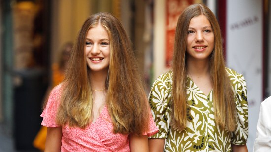 La princesa Leonor y la infanta Sofía