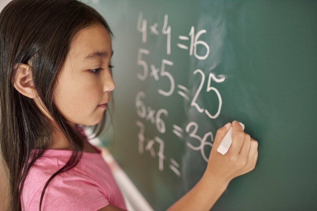 enseñar a multiplicar a los niños