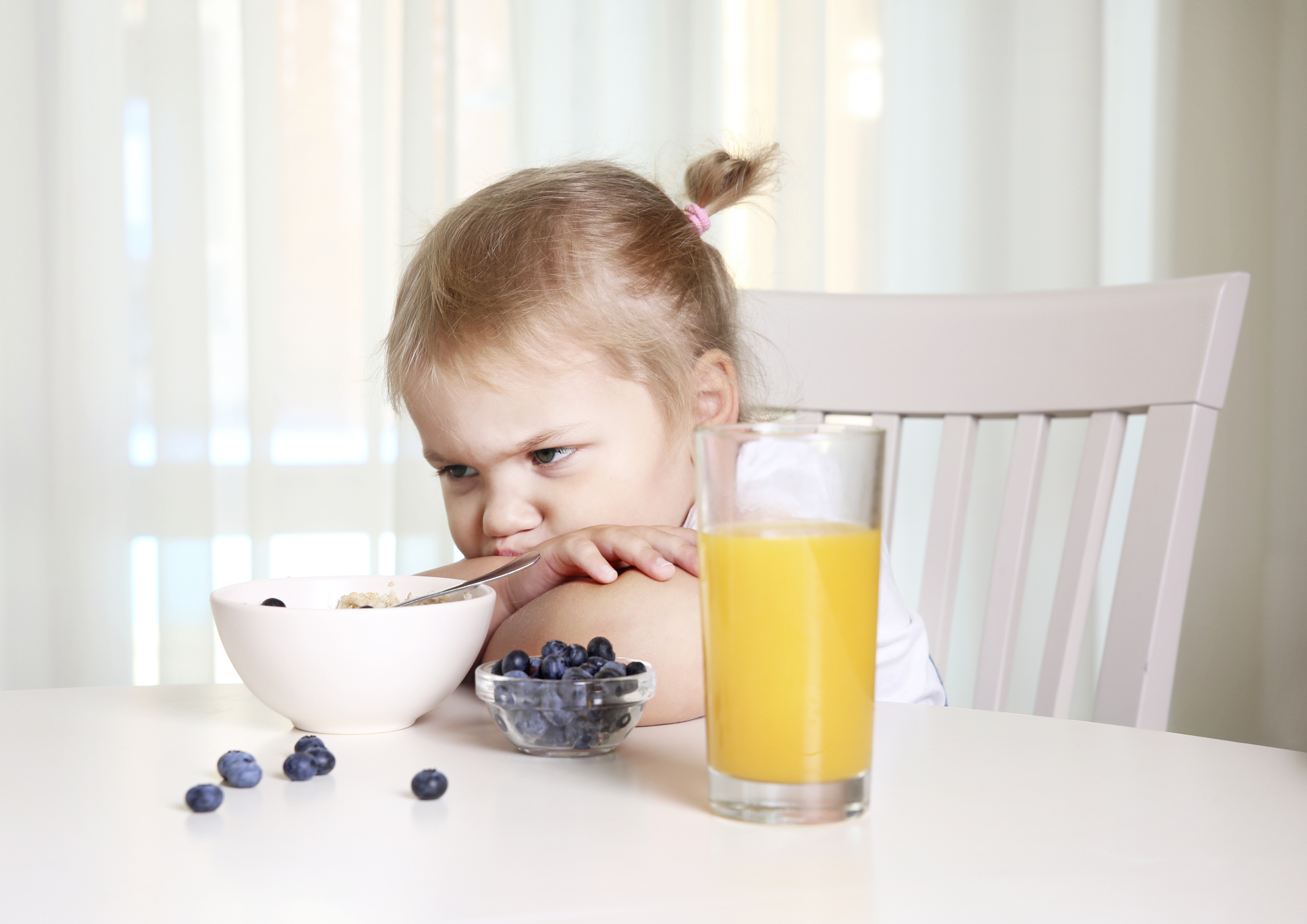 niño no quiere comer