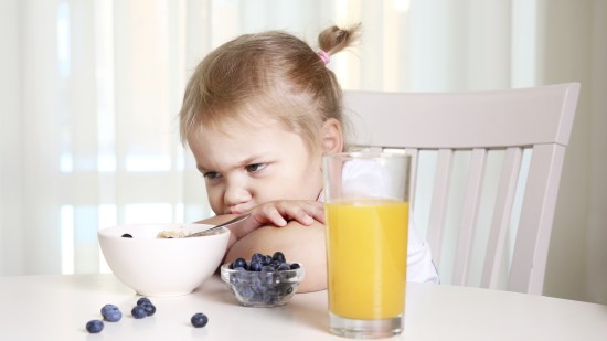 niño no quiere comer