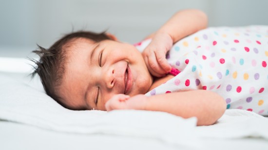 bebé sonriendo