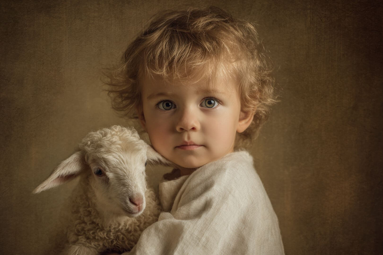 Abel: un nombre que simboliza pureza, inocencia y conexión espiritual, como refleja esta tierna imagen.