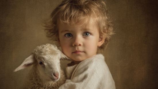 Abel: un nombre que simboliza pureza, inocencia y conexión espiritual, como refleja esta tierna imagen.
