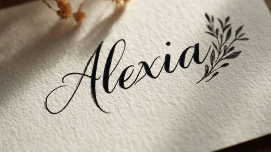Nombre Alexia, femenino con origen griego y significado vinculado a protección y fuerza