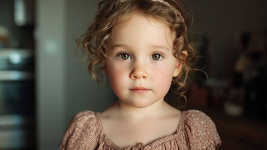 Niña contemporánea que simboliza la dulzura y elegancia asociadas al nombre Alyson.