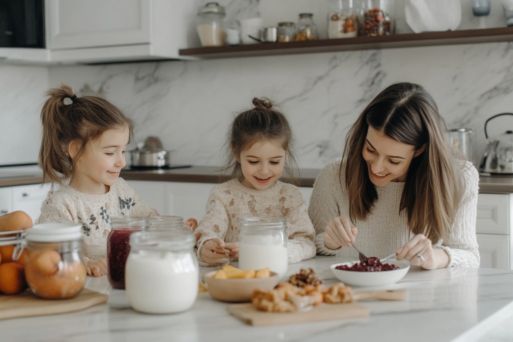 Familia desayunando - Imagen: Blanca Campos