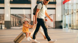 Viajar en avión con niños