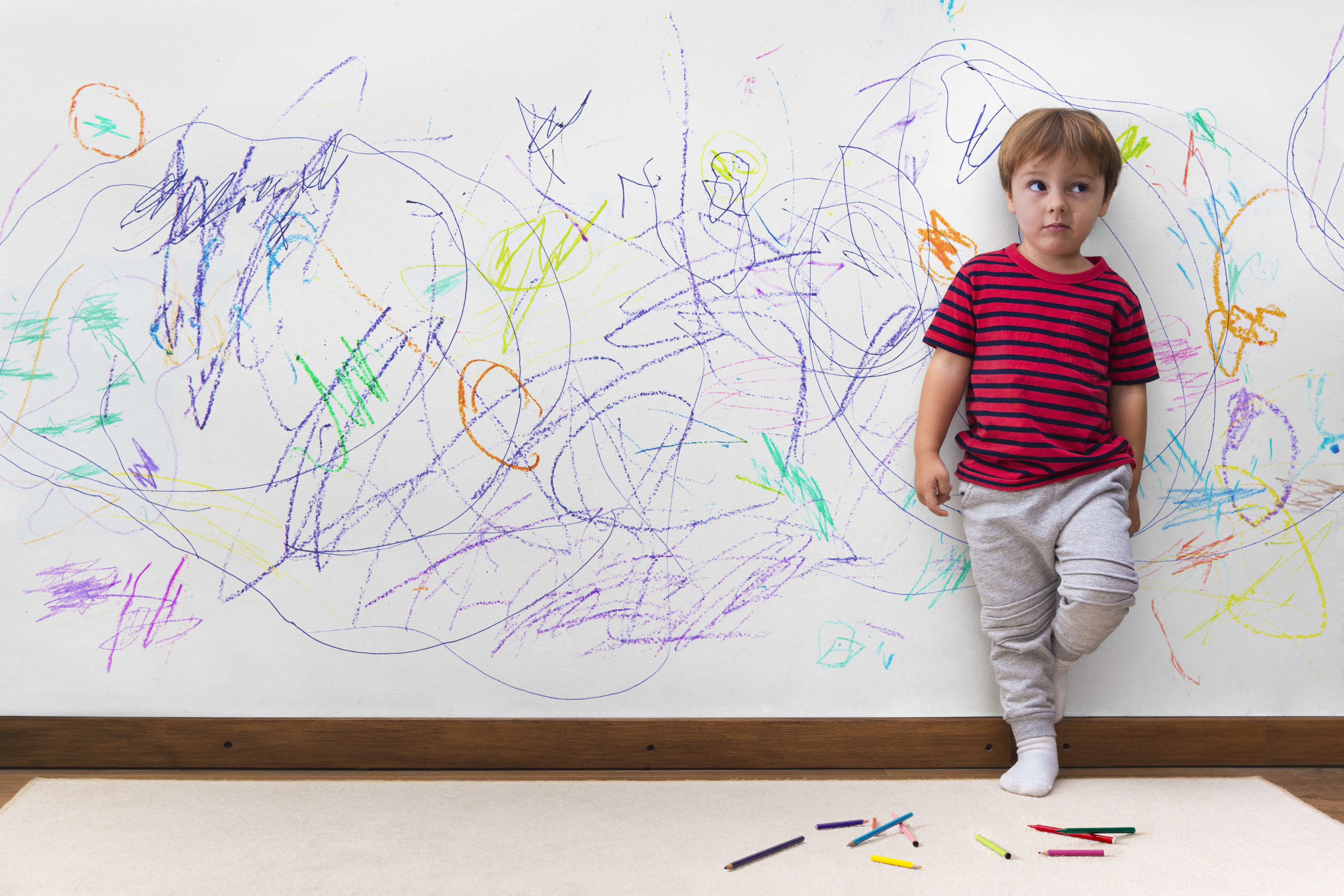 Niño travieso