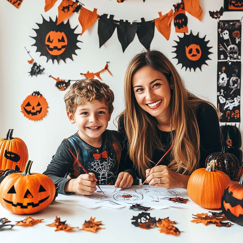 Un taller de Halloween.
