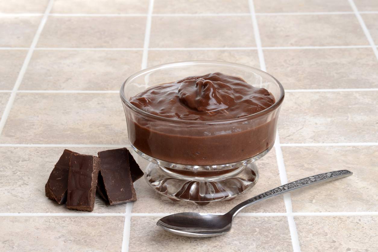 Natillas de chocolate