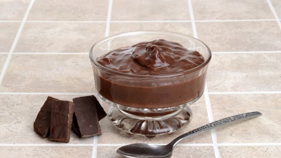 Natillas de chocolate