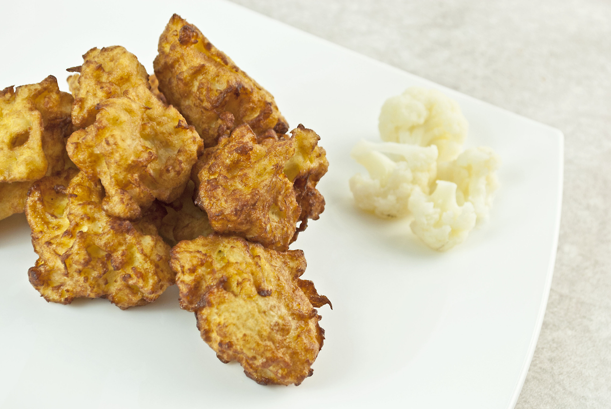 Buñuelos de coliflor