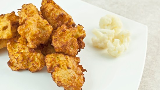 Buñuelos de coliflor
