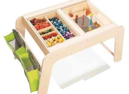 Mesa sensorial Montessori