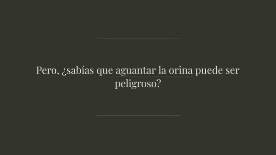 Mi hijo aguanta el pis mucho tiempo: ¿por qué lo hace?