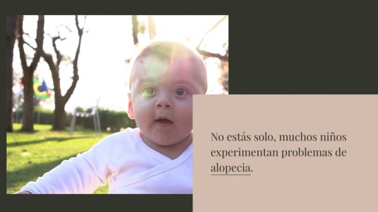 A mi hijo se le cae el pelo: ¿por qué le ocurre?