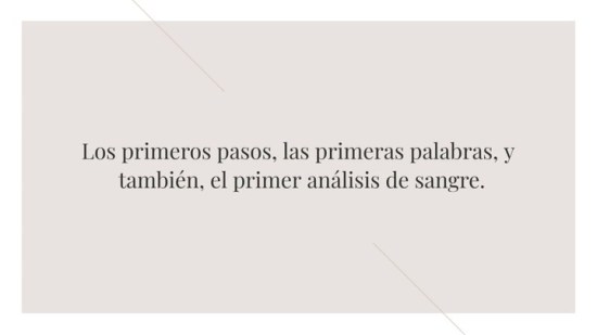 Los primeros análisis de sangre del niño: ¿a partir de qué edad se hacen?