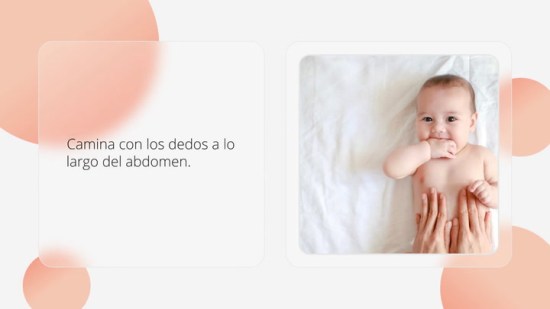Los masajes del bebé, paso a paso