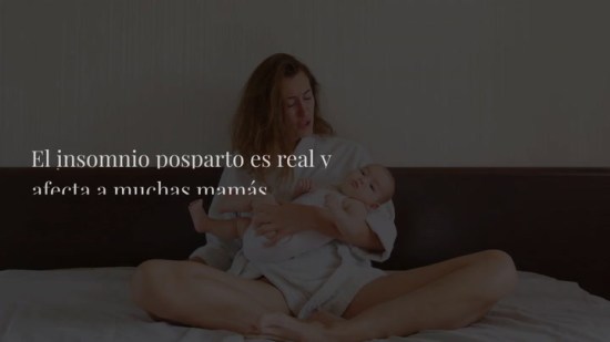Insomnio posparto: por qué ocurre y consejos para superarlo