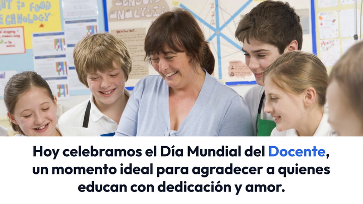 Frases para felicitar al profe de tu hijo por el Día del Docente